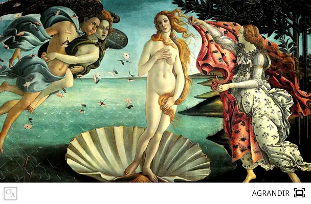 La Naissance De Venus Sandro Botticelli